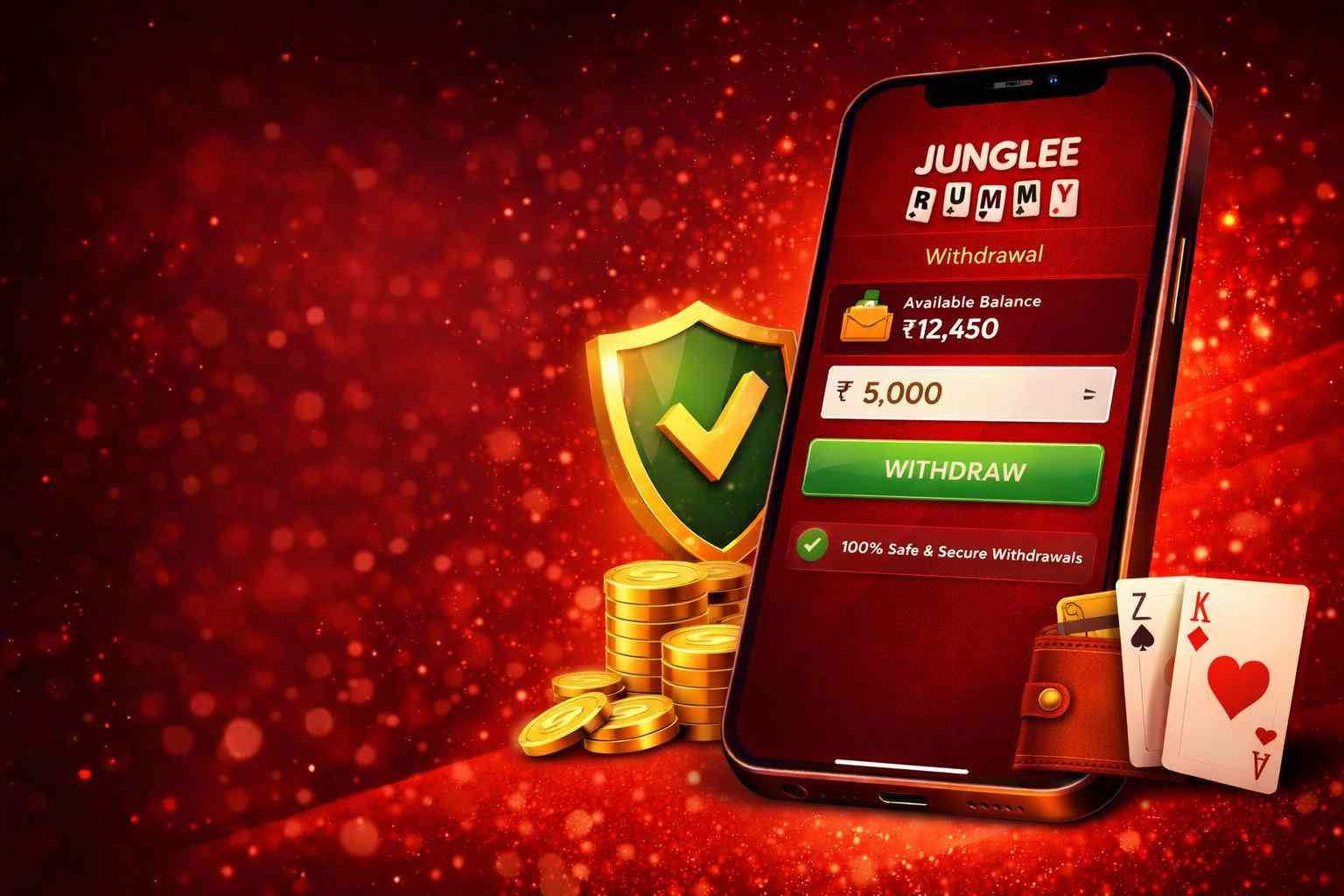 Rummy Junglee withdrawal image